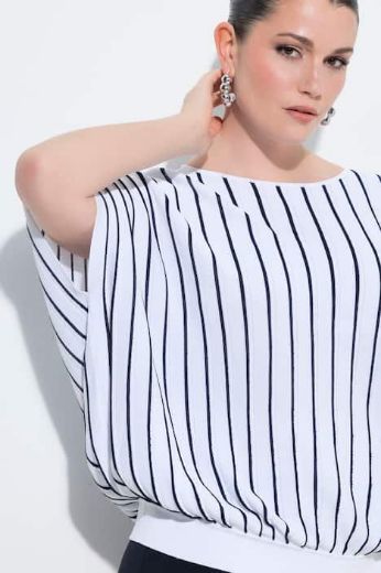 Moda za polnejše Pulover kratkih rukava plus velikost, xxl, Ulla Popken in Johann Popken (JP1880)