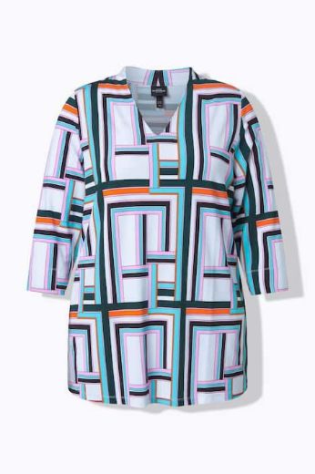 Moda za polnejše Košulja 3/4 rukava plus velikost, xxl, Ulla Popken in Johann Popken (JP1880)