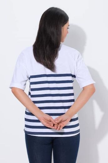 Moda za polnejše Majica kratkih rukava šireg kroja plus velikost, xxl, Ulla Popken in Johann Popken (JP1880)