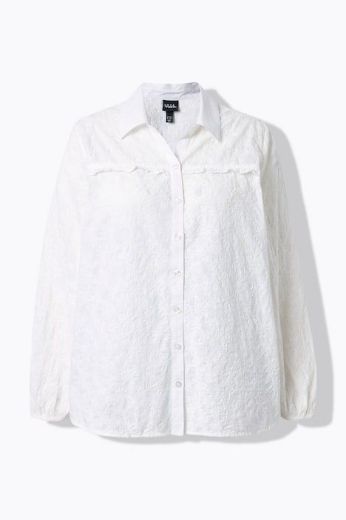 Moda za polnejše Bluza 3/4 rukava s kragnom plus velikost, xxl, Ulla Popken in Johann Popken (JP1880)