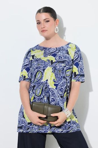 Moda za polnejše Bluza kratkih rukava plus velikost, xxl, Ulla Popken in Johann Popken (JP1880)