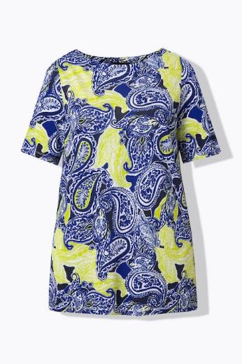 Moda za polnejše Bluza kratkih rukava plus velikost, xxl, Ulla Popken in Johann Popken (JP1880)