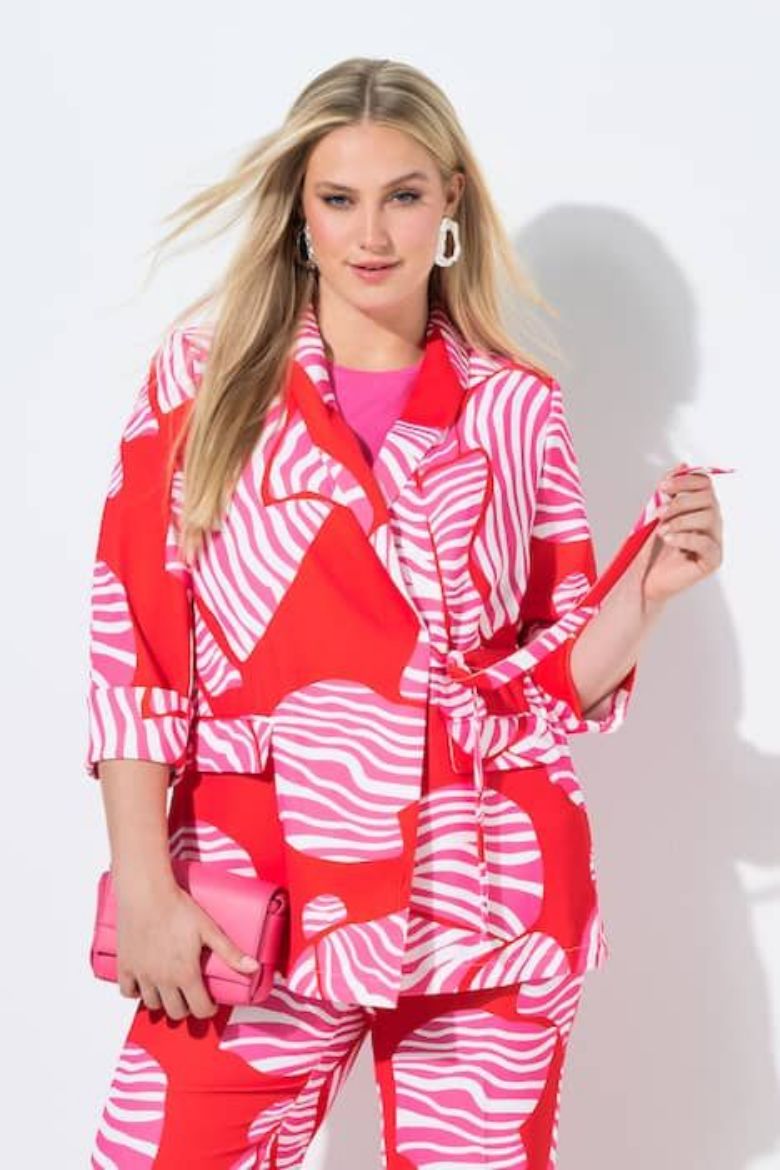 Moda za polnejše Sako 3/4 rukavi plus velikost, xxl, Ulla Popken in Johann Popken (JP1880)