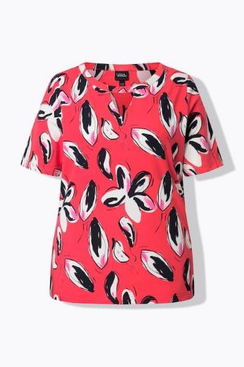 Moda za polnejše Majica kratkih rukava plus velikost, xxl, Ulla Popken in Johann Popken (JP1880)