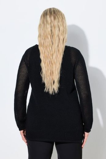 Moda za polnejše Pulover dugih rukava plus velikost, xxl, Ulla Popken in Johann Popken (JP1880)