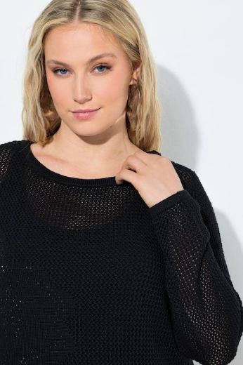 Moda za polnejše Pulover dugih rukava plus velikost, xxl, Ulla Popken in Johann Popken (JP1880)