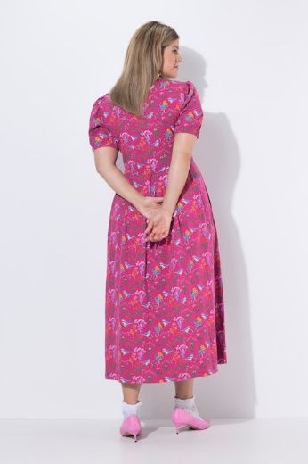 Moda za polnejše Haljina maxi kratkih rukava plus velikost, xxl, Ulla Popken in Johann Popken (JP1880)