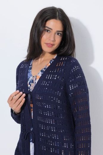 Moda za polnejše Kardigan dugi rukavi na kopčanje plus velikost, xxl, Ulla Popken in Johann Popken (JP1880)