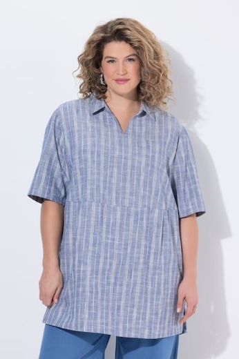 Moda za polnejše Bluza kratkih rukava šireg kroja plus velikost, xxl, Ulla Popken in Johann Popken (JP1880)