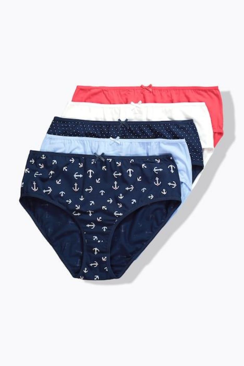 Moda za polnejše Gaćice 5 u paketu plus velikost, xxl, Ulla Popken in Johann Popken (JP1880)