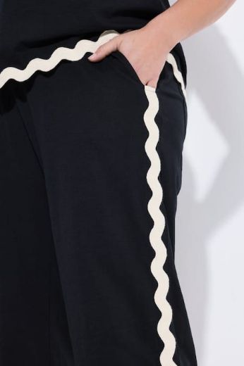 Moda za polnejše Hlače širokih nogavica elastičnog strukaa plus velikost, xxl, Ulla Popken in Johann Popken (JP1880)