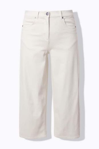 Moda za polnejše Hlače širokih nogavica traper plus velikost, xxl, Ulla Popken in Johann Popken (JP1880)