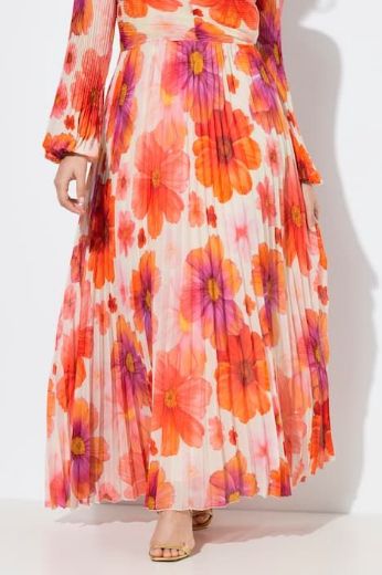 Moda za polnejše Haljina maxi dugih rukava plus velikost, xxl, Ulla Popken in Johann Popken (JP1880)