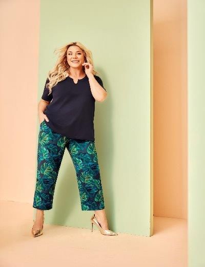 Hlače za polnejše ženske in moške, plus velikost Hlače xxl Ulla Popken in Johann Popken (JP1880)