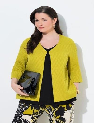 Lahke jakne za polnejše ženske in moške, plus velikost Lahke jakne xxl Ulla Popken in Johann Popken (JP1880)