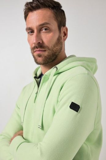 Moda za polnejše Majica s kapuljačom i patentnim zatvaračem plus velikost, xxl, Ulla Popken in Johann Popken (JP1880)