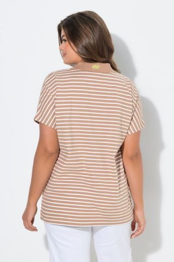 Moda za polnejše Majica polo plus velikost, xxl, Ulla Popken in Johann Popken (JP1880)