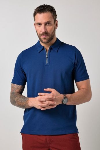 Moda za polnejše Majica Polo kratkih rukava plus velikost, xxl, Ulla Popken in Johann Popken (JP1880)