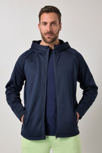 Moda za polnejše Jakna sportska s kapuljačom plus velikost, xxl, Ulla Popken in Johann Popken (JP1880)