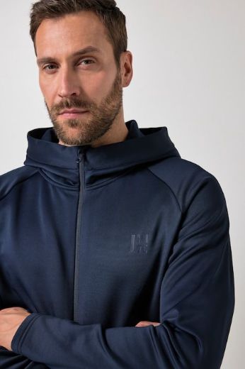 Moda za polnejše Jakna sportska s kapuljačom plus velikost, xxl, Ulla Popken in Johann Popken (JP1880)
