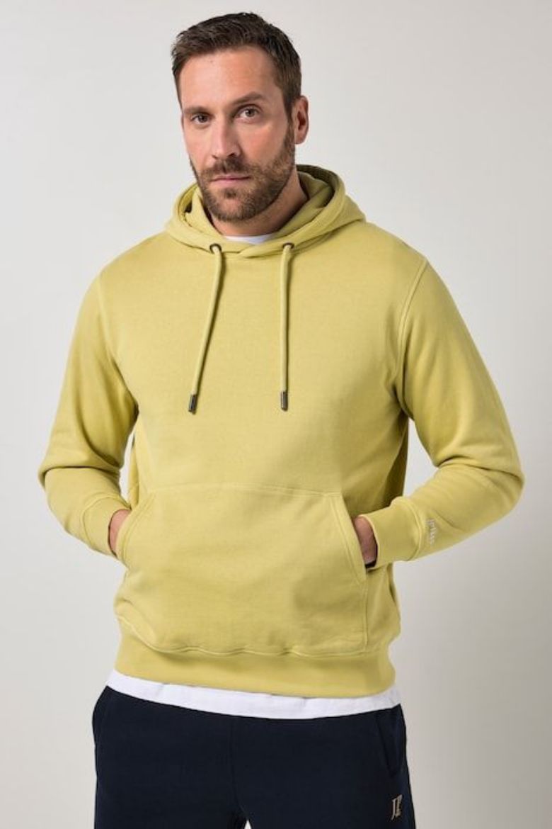 Moda za polnejše Majica dugih rukava s kapuljačom plus velikost, xxl, Ulla Popken in Johann Popken (JP1880)