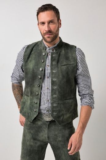 Moda za polnejše Prsluk kožni plus velikost, xxl, Ulla Popken in Johann Popken (JP1880)
