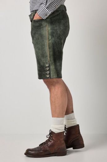 Moda za polnejše Bermude kožne plus velikost, xxl, Ulla Popken in Johann Popken (JP1880)