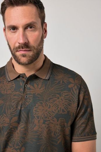 Moda za polnejše Majica polo kratkih rukava plus velikost, xxl, Ulla Popken in Johann Popken (JP1880)
