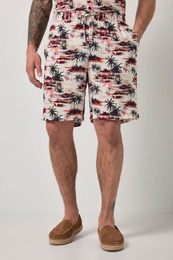 Moda za polnejše Bermude od viskoze plus velikost, xxl, Ulla Popken in Johann Popken (JP1880)