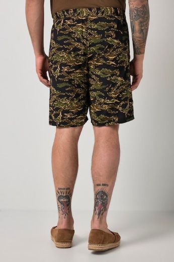 Moda za polnejše Bermude od viskoze plus velikost, xxl, Ulla Popken in Johann Popken (JP1880)