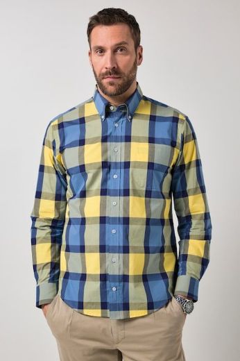 Moda za polnejše Košulja dugih rukava plus velikost, xxl, Ulla Popken in Johann Popken (JP1880)