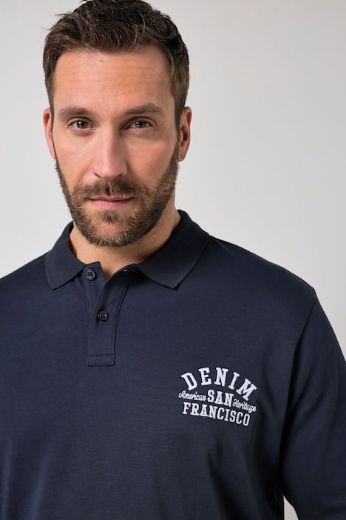 Moda za polnejše Majica polo kratkih rukava plus velikost, xxl, Ulla Popken in Johann Popken (JP1880)