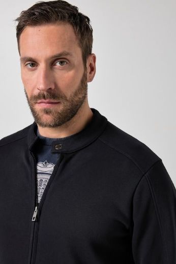 Moda za polnejše Majica dugih rukava s patentnim zatvaračem plus velikost, xxl, Ulla Popken in Johann Popken (JP1880)
