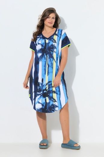 Moda za polnejše Haljina kratkih rukava plus velikost, xxl, Ulla Popken in Johann Popken (JP1880)