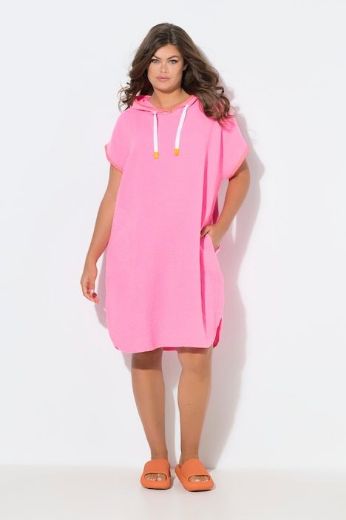 Moda za polnejše Haljina kratkih rukava s kapuljačom plus velikost, xxl, Ulla Popken in Johann Popken (JP1880)