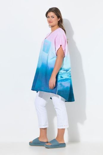 Moda za polnejše Bluza 1/2 rukava dužeg kroja od muslina plus velikost, xxl, Ulla Popken in Johann Popken (JP1880)