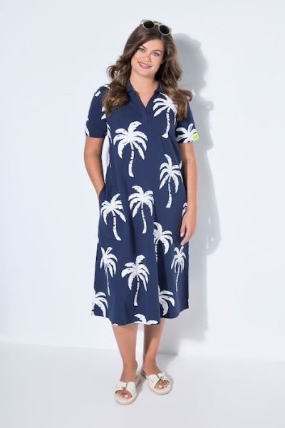 Slika Haljina 1/2 rukava s kragnom