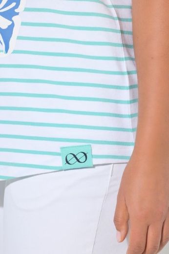 Moda za polnejše Majica kratkih rukava plus velikost, xxl, Ulla Popken in Johann Popken (JP1880)