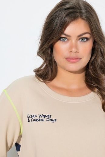 Moda za polnejše Majica dugih rukava plus velikost, xxl, Ulla Popken in Johann Popken (JP1880)