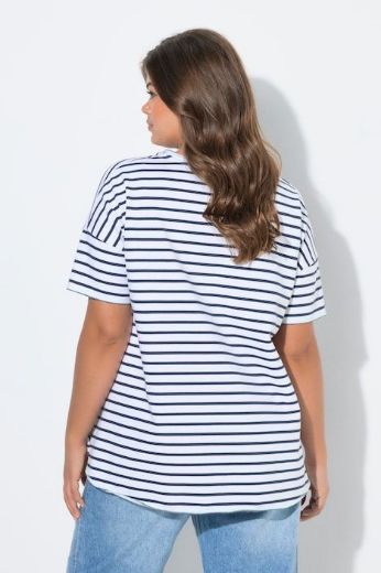 Moda za polnejše Majica kratkih rukava šireg kroja plus velikost, xxl, Ulla Popken in Johann Popken (JP1880)