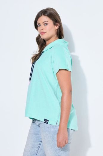 Moda za polnejše Majica kratkih rukava s kapuljačom plus velikost, xxl, Ulla Popken in Johann Popken (JP1880)