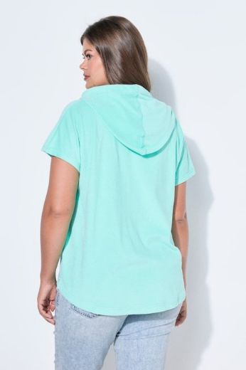 Moda za polnejše Majica kratkih rukava s kapuljačom plus velikost, xxl, Ulla Popken in Johann Popken (JP1880)