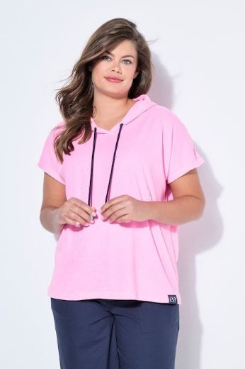 Moda za polnejše Majica kratkih rukava s kapuljačom plus velikost, xxl, Ulla Popken in Johann Popken (JP1880)