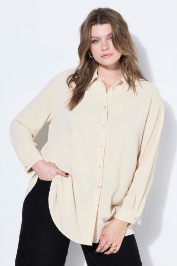 Moda za polnejše Bluza krep plus velikost, xxl, Ulla Popken in Johann Popken (JP1880)