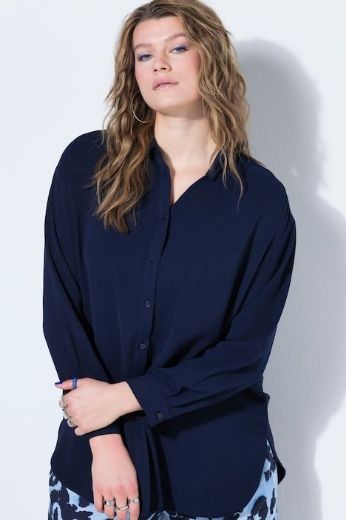 Moda za polnejše Bluza krep plus velikost, xxl, Ulla Popken in Johann Popken (JP1880)