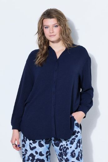 Moda za polnejše Bluza krep plus velikost, xxl, Ulla Popken in Johann Popken (JP1880)
