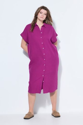 Moda za polnejše Bluza od muslina dugog kroja plus velikost, xxl, Ulla Popken in Johann Popken (JP1880)