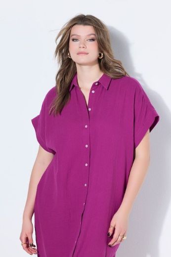 Moda za polnejše Bluza od muslina dugog kroja plus velikost, xxl, Ulla Popken in Johann Popken (JP1880)