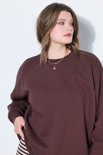 Moda za polnejše Majica dugih rukava šireg kroja plus velikost, xxl, Ulla Popken in Johann Popken (JP1880)