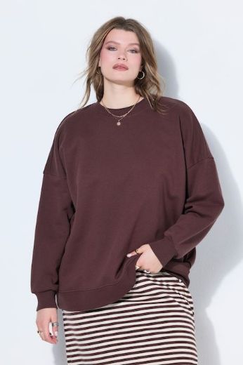 Moda za polnejše Majica dugih rukava šireg kroja plus velikost, xxl, Ulla Popken in Johann Popken (JP1880)